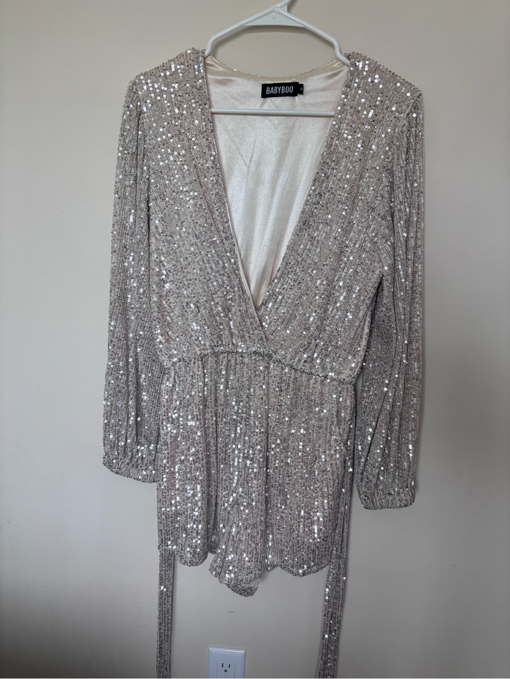 Babyboo Sequin Romper
